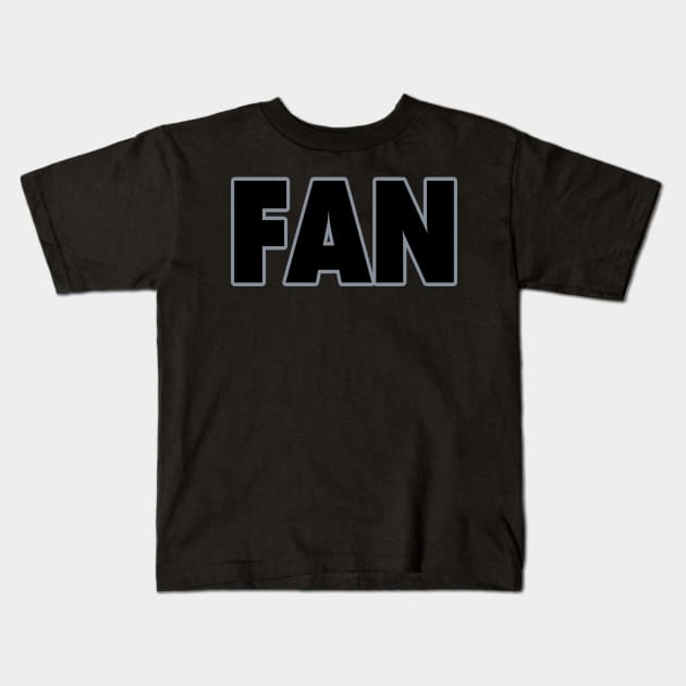 Oakland LYFE Football SUPER FAN!!! Kids T-Shirt by OffesniveLine